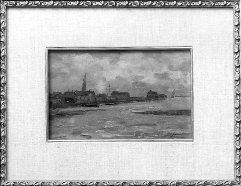 Pesaggio lagunare - Pinacoteca A. Moroni, Porto Recanati (MC)